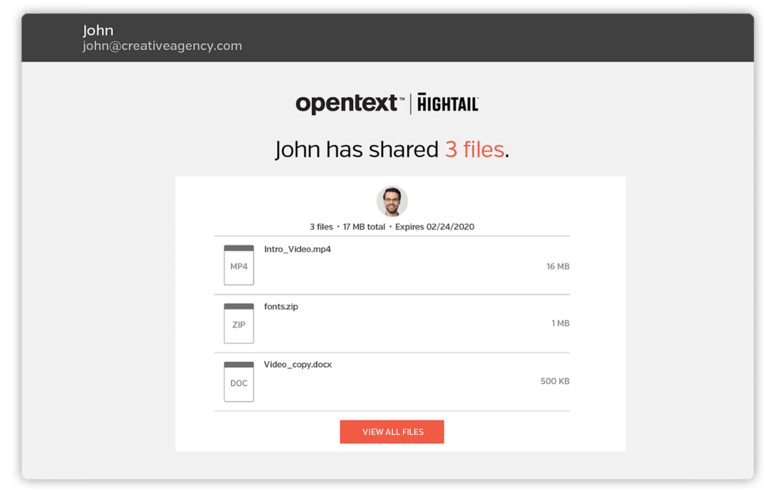 hightail file sharing