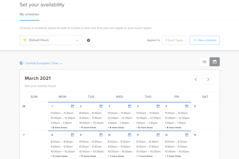 Calendly Calendar Software