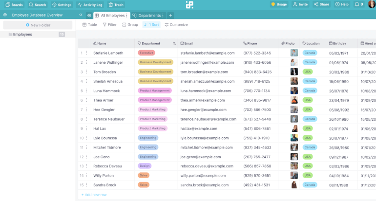 best database software for business analysis