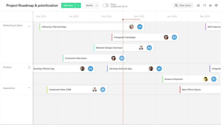 best gantt chart software with iphone support