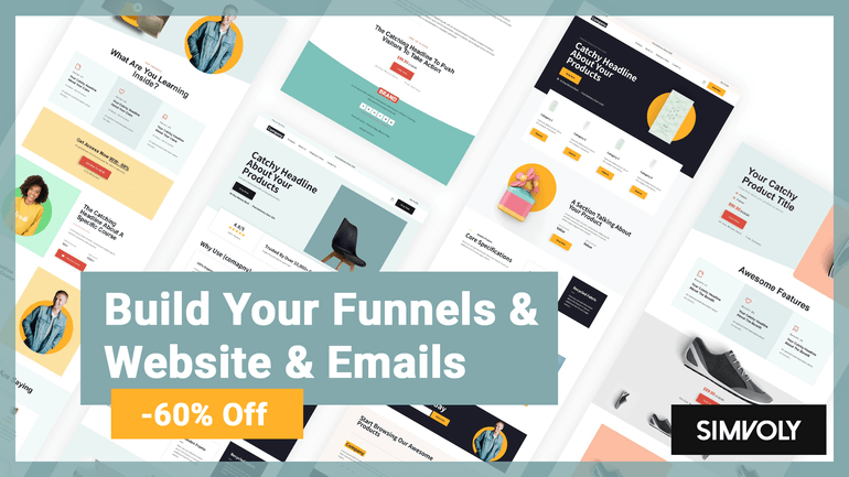 Simvoly Black Friday SaaS deals 2021